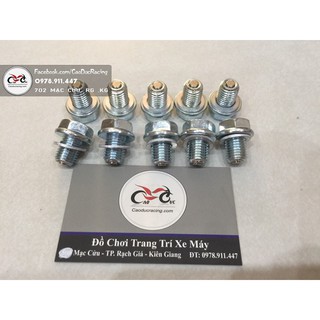 Sỉ Ốc nắp nhớt nam châm 12mm thông dụng các dòng xe honda 12ly