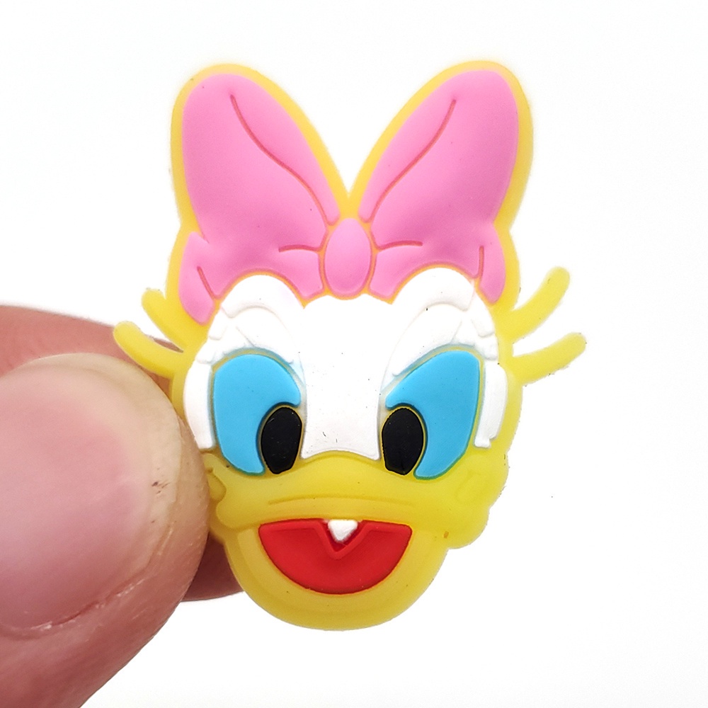 Phụ kiện nhân vật hoạt hình chuột Mickey / vịt Donald dễ thương dùng trang trí giày