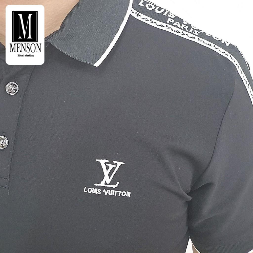 [Hàng Hiệu] Áo Thun Nam Có Cổ, Áo Polo Nam Cao Cấp L.V Vải Cá Sấu Cotton Co Giãn 4 Chiều Chuẩn Form Chất Mát MP1300 | BigBuy360 - bigbuy360.vn