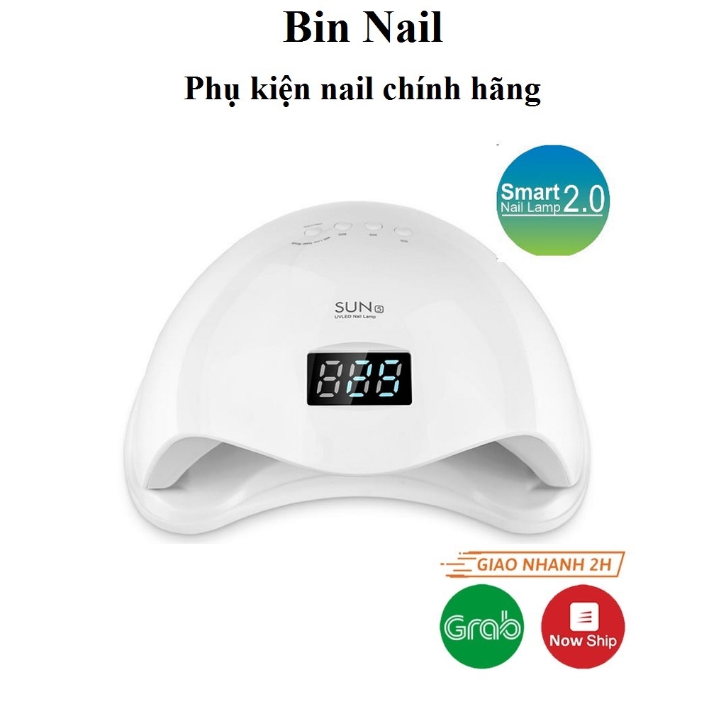 Máy Hơ Gel Sun 5 tem xanh UV/LED 48w Chính Hãng