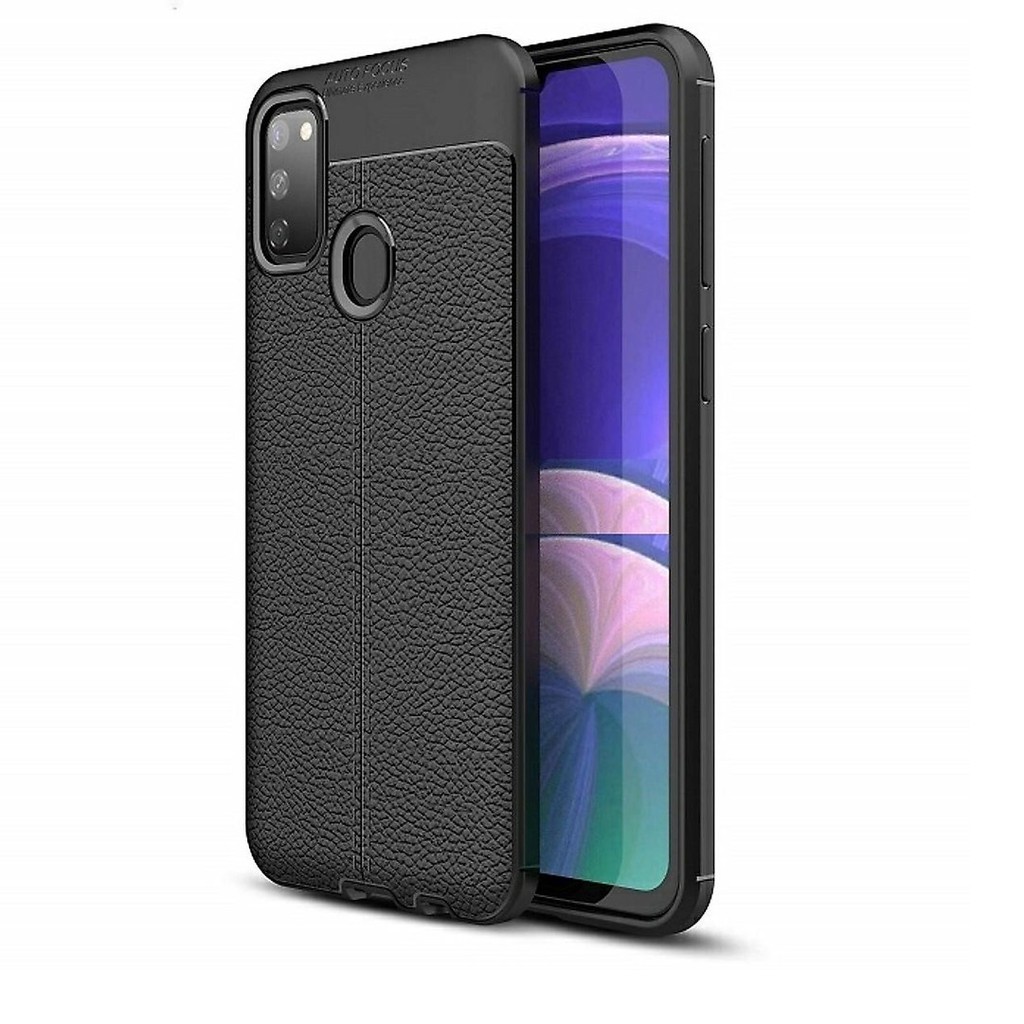 Ốp dẻo đen loại sịn chống sốc AutoFocus cho điện thoại Samsung Galaxy A21S, Samsung A11, Samsung A21, Samsung A31, A01