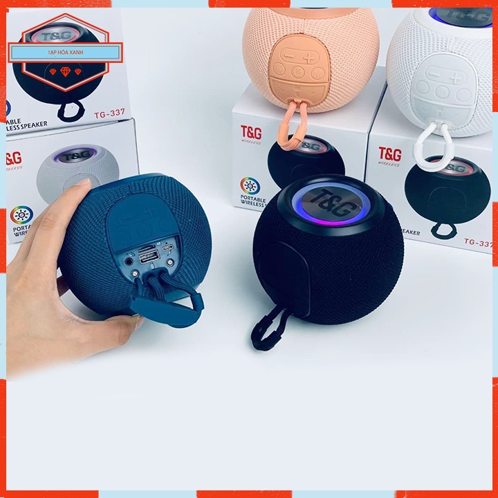 Loa Nghe Nhạc Bluetooth Cầm Tay T&G TG-337 Loa Blutooth Di Động Không Dây Mini Dễ Thương
