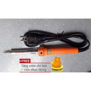 Mỏ hàn chì - Mỏ hàn thiếc 40W Asaki - Tặng 1 cuộn thiếc và 1 hộp nhựa thông