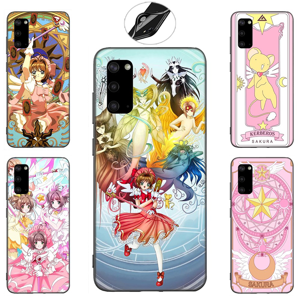 Samsung Galaxy J2 J4 J5 J6 Plus J7 J8 Prime Core Pro J4+ J6+ J730 2018 Casing Soft Case 17SF Card Captor Sakura Anime mobile phone case