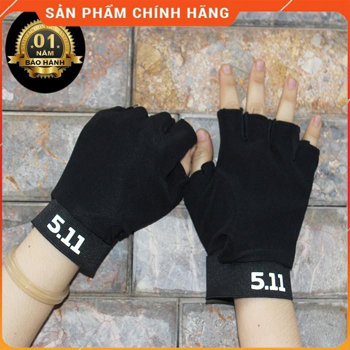 Găng tay 5.11 ngắn ngón (Mẫu 2)