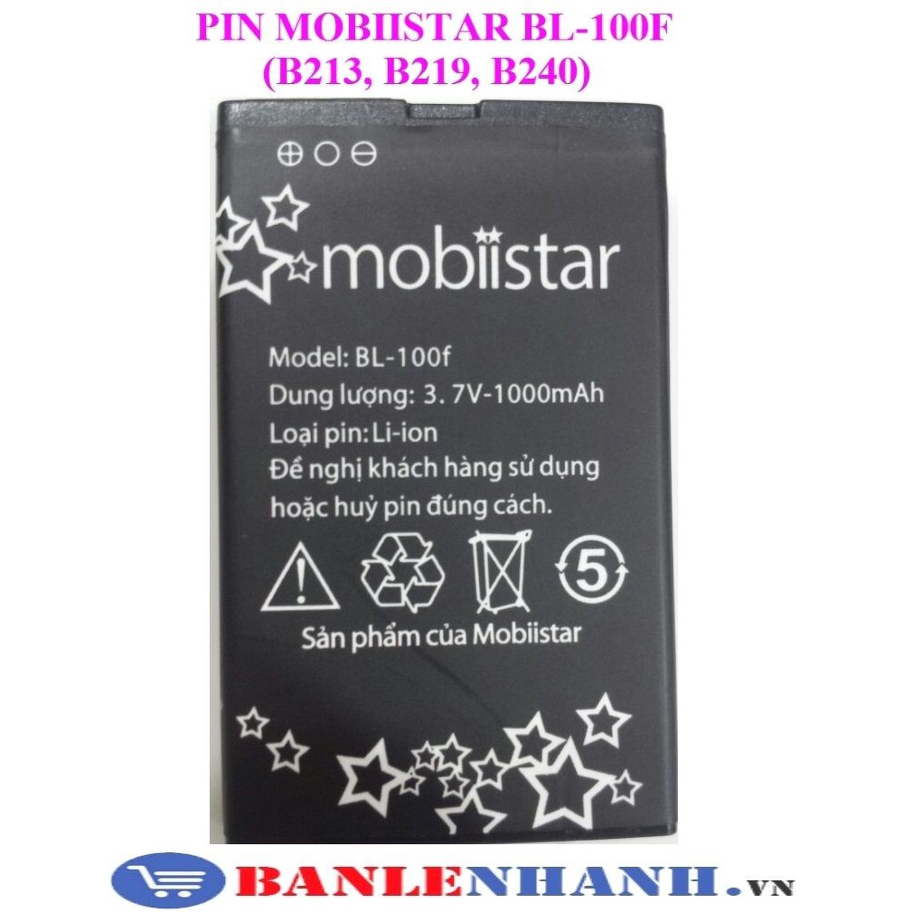 PIN MOBIISTAR B240 (100F)