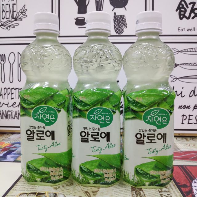 [HSD T2/2022] Nước nha đam Hàn Quốc 500ml