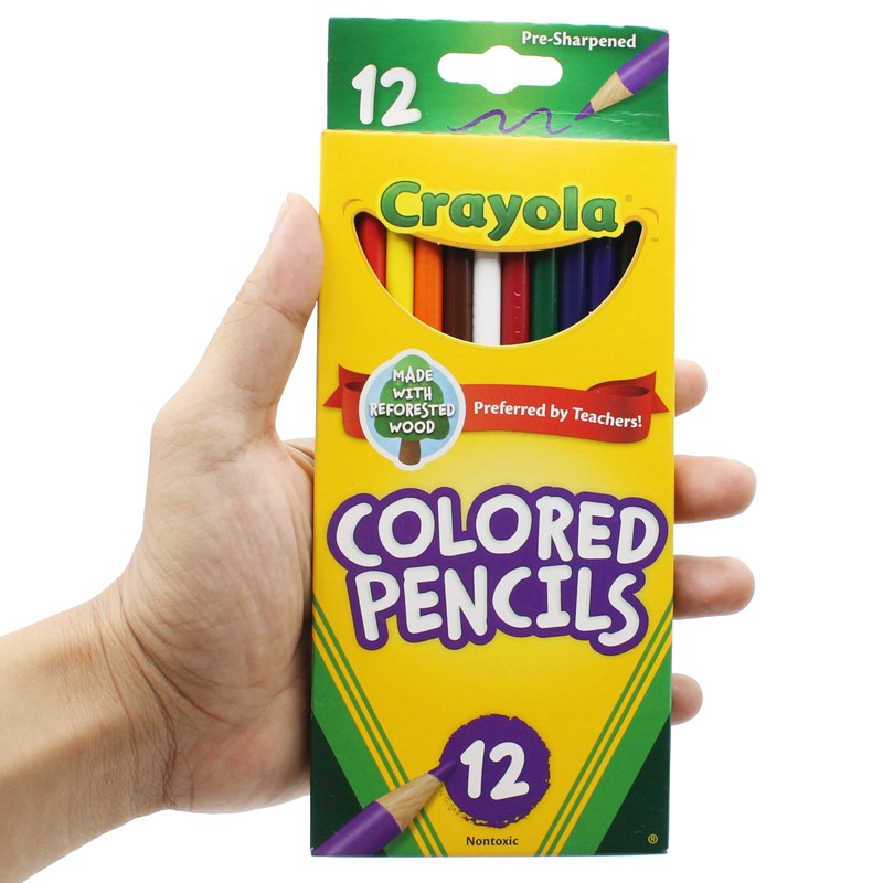 Hộp 12 Bút Chì Màu - Crayola 684012