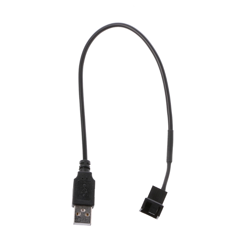 Cáp chuyển đổi USB 2.0A sang 3pin/4pin dành cho quạt tản nhiệt PC 5V