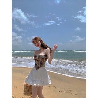 [FREESHIP]🍒🍒 Áo 2 Dây Corset + Chân Váy Xòe Bồng Hot Hit Cho Nữ🍒🍒