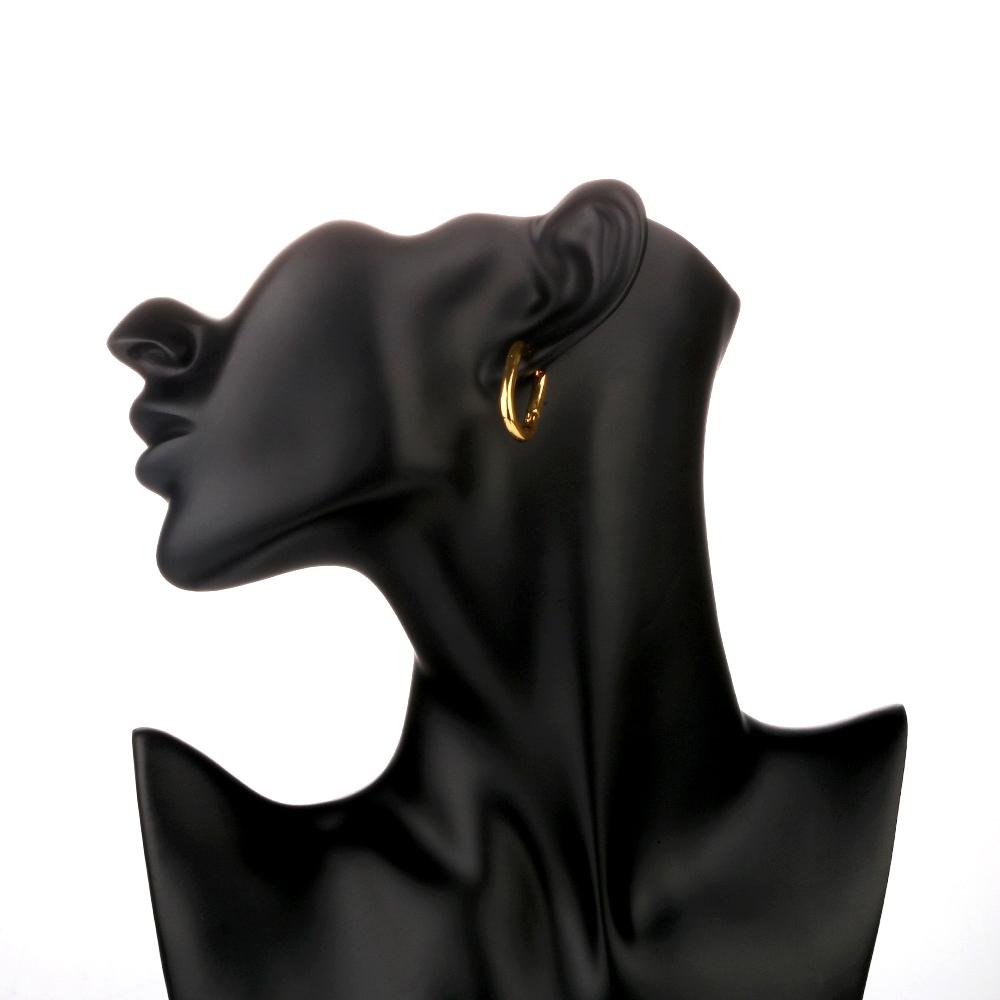 Bông Tai VANES1 VANES1 Thiết Kế Độc Đáo Thời Trang|Dây Chuyền Mạ Vàng 14k Mặt Hình Chữ U Không Gây Dị Ứng Thời Trang Cho Nữ|Trang Sức Mạ Vàng Kiểu Dáng Sang Trọng