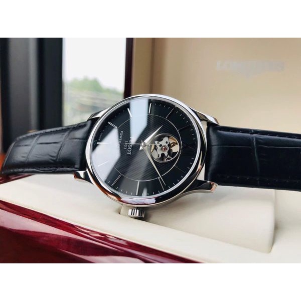 Đồng hồ nam  chính hãng Tissot T063.907.16.058.00 - Máy Automatic cơ tự động - Kính Sapphire - Dây da