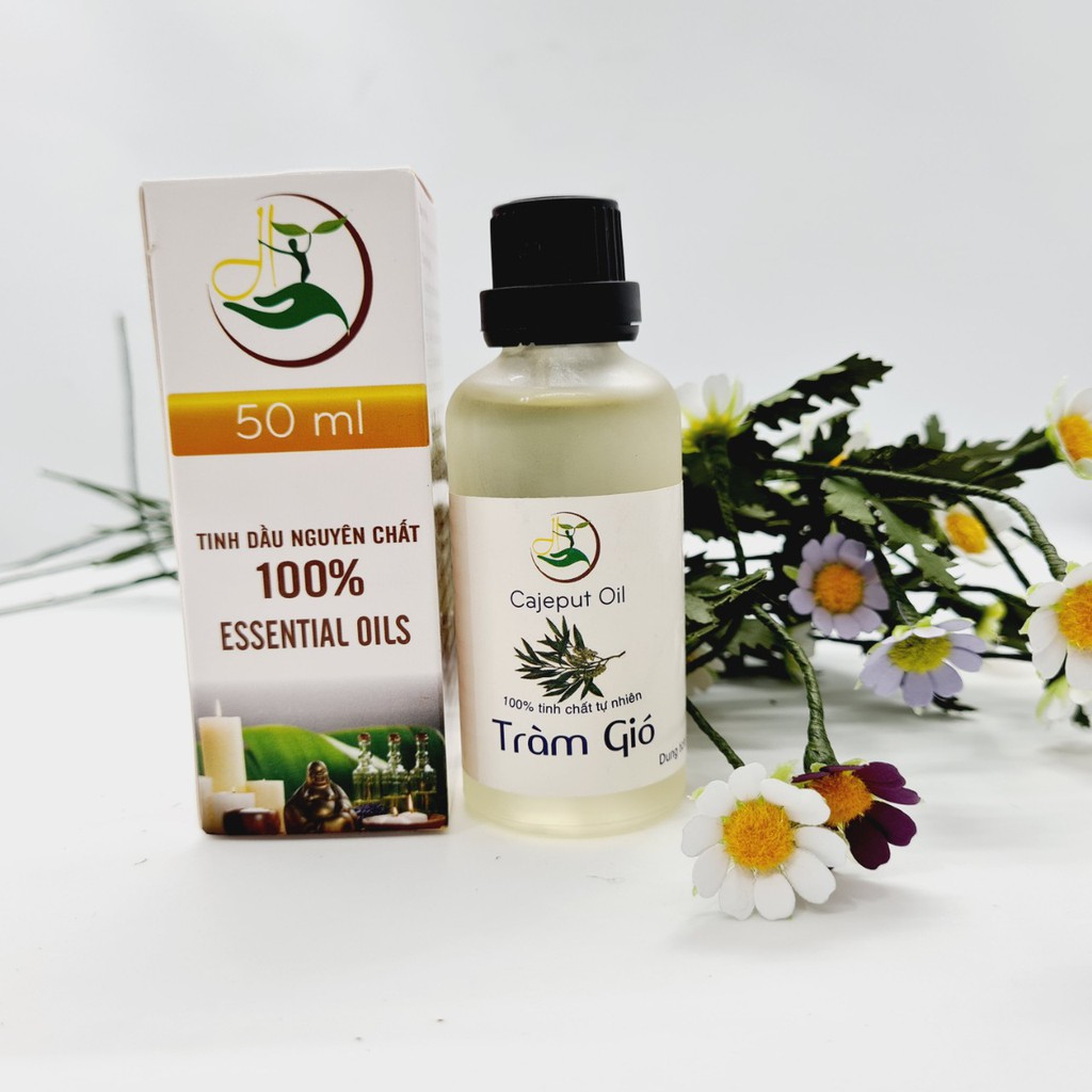 Tinh Dầu Tràm Nguyên Chất 100% Thiên Nhiên (10ml - 50ml)/ Tinh dầu viện Hàn Lâm