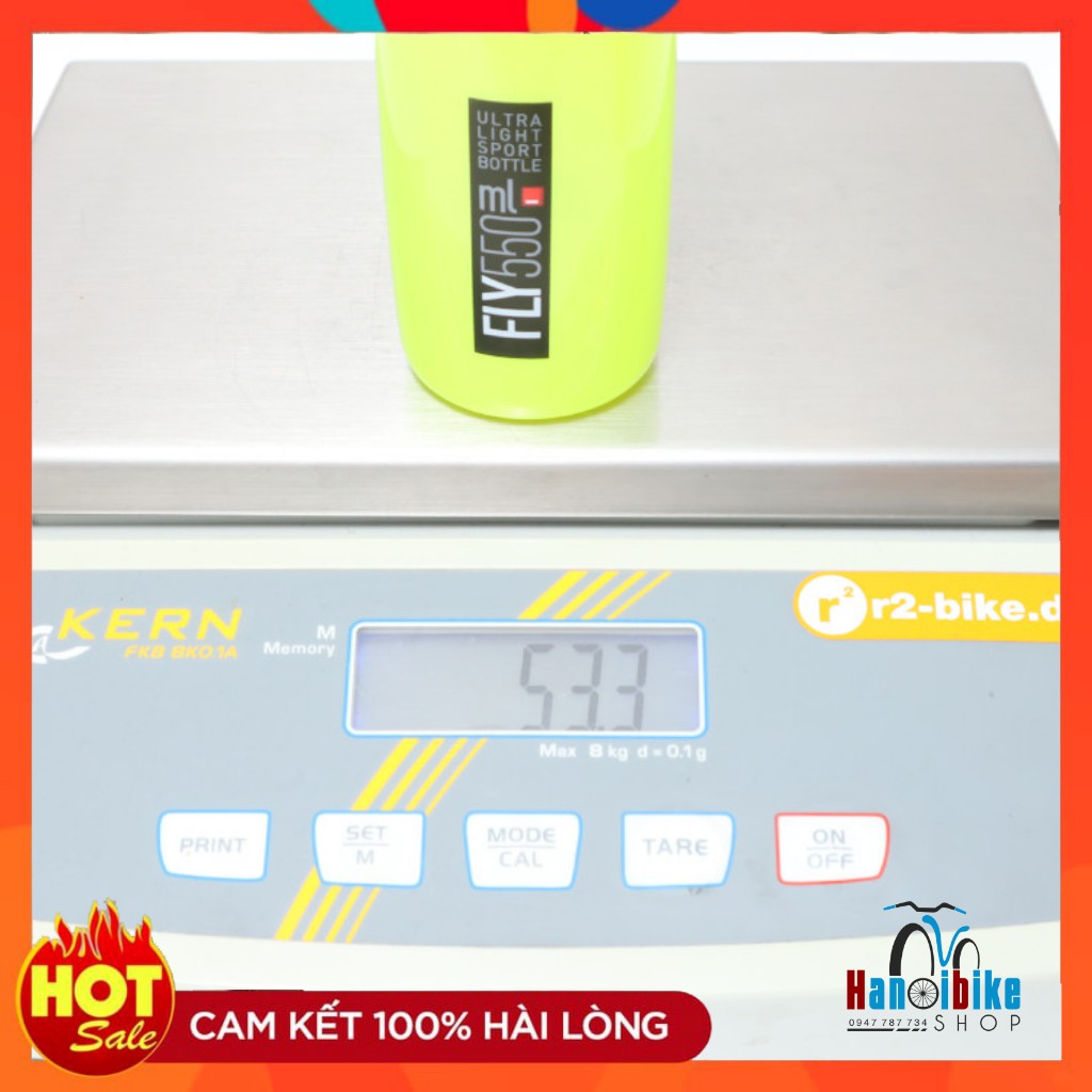 Bình nước thể thao gắn xe đạp Elite 550ml 2021