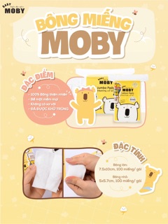 Bông miếng Moby