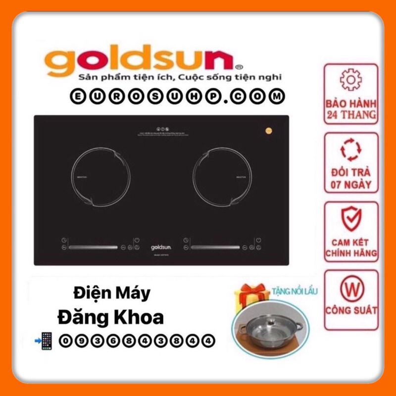 Bếp Điện Từ Đôi Goldsun GDI7410