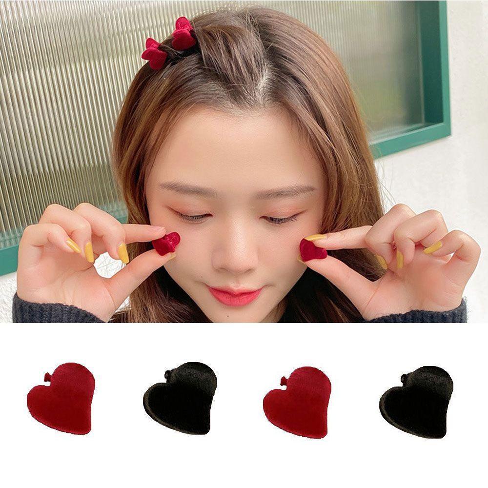 Kẹp Tóc Nhung Mini Dễ Thương Cho Bé Gái