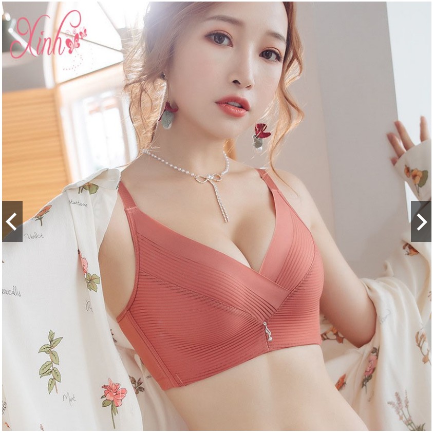 Áo Lót Su Nâng Ngực 5022 Kẻ Sọc Không Gọng Siêu Đẹp | BigBuy360 - bigbuy360.vn