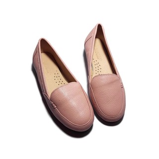 Giày Moca Nữ Đế Bệt Da Bò Thật Thời Trang Augustino