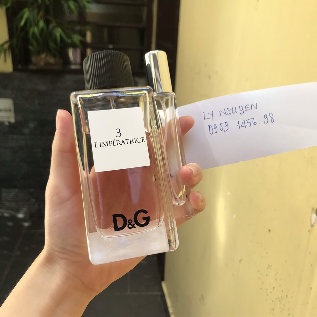 Mẫu thử nước hoa Dolce&Gabbana D&G Anthology L'Imperatrice 3     5-10ml