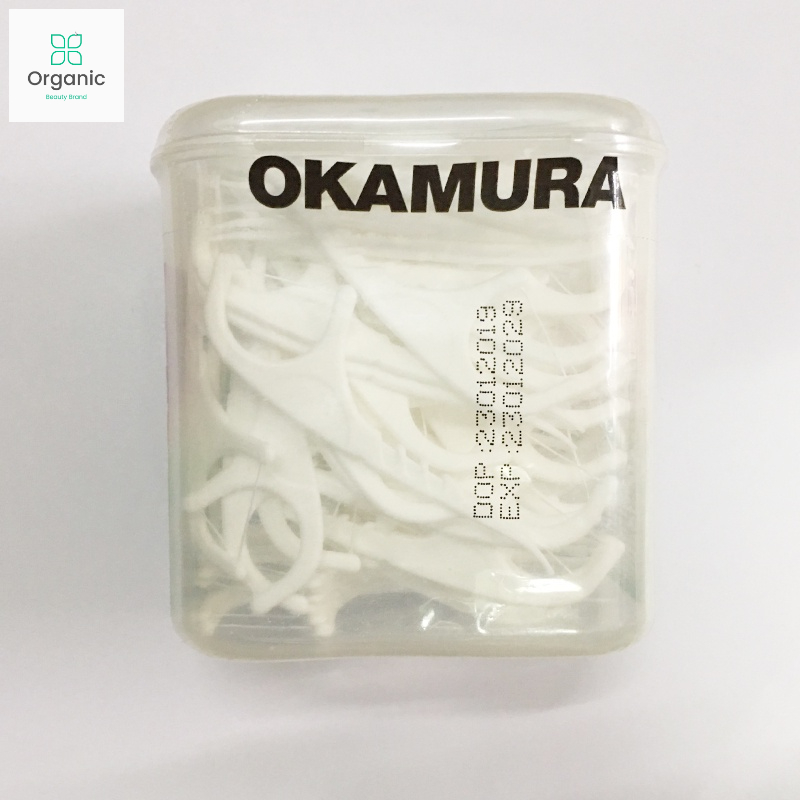 Okamura - Tăm Chỉ Xỉa Răng - Giúp Vệ Sinh Răng Miệng Hiệu Quả - Làm Sạch Kẽ Răng Sau Khi Ăn