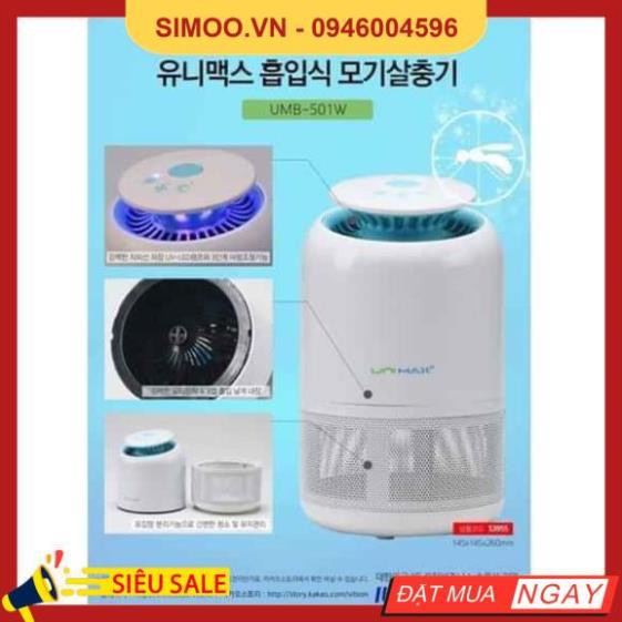 💥 ⚡ SẢN PHẨM CHÍNH HÃNG 💥 ⚡ Đèn Bắt Muỗi Hàn Quốc, Máy Bắt Muỗi Đuổi Muỗi Unimax UMB 501W Cao Cấp 💥 ⚡