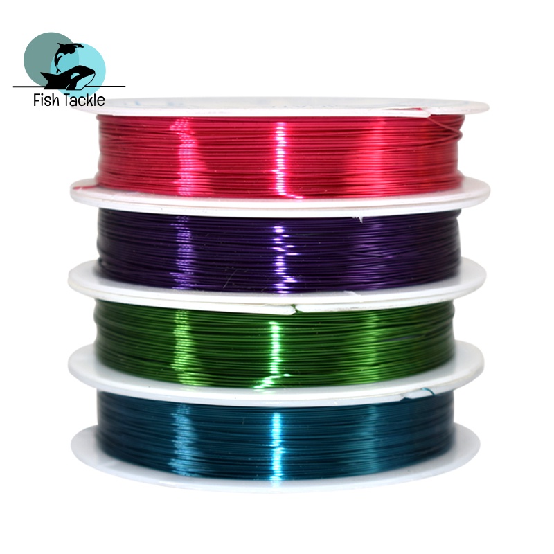 Cuộn Dây Đồng 0.3mm Cho Fly Tying Larve Nymph Streamer Brassie Fly Tying
