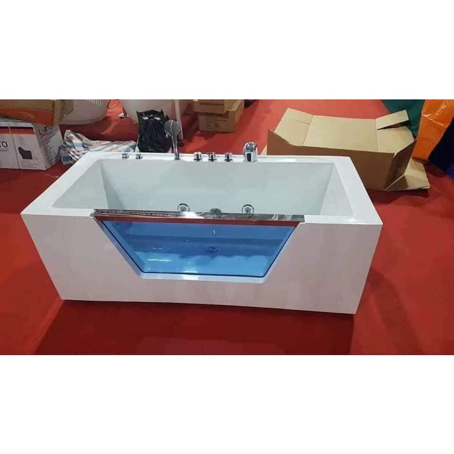 Bồn Tắm Kính Có Gắn Hệ Thống Massage 1700x800x5200 mm