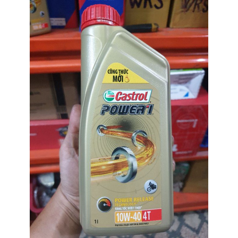 Dầu nhớt xe số cao cấp Castrol Power 1 10w40