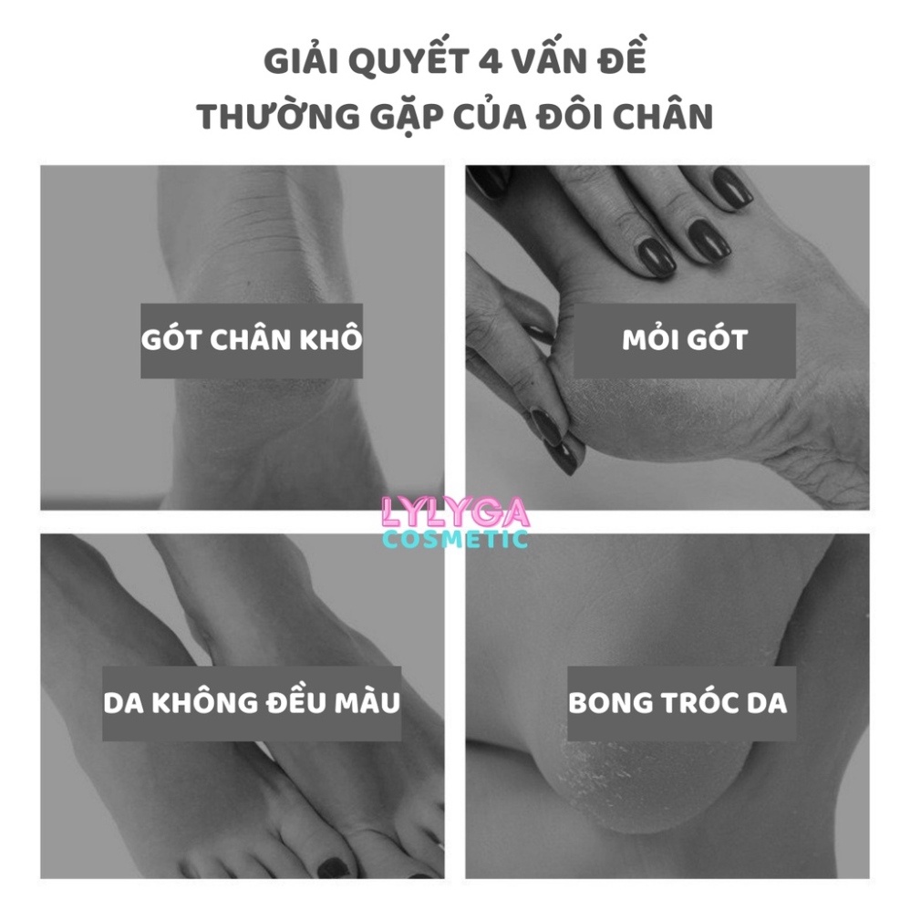 Mặt nạ chân tay BIOAQUA thành phần bơ tự nhiên dưỡng ẩm tẩy tế bào chết đôi chân đôi tay, giảm khô và bong tróc da MN19