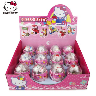 1 Quả trứng lego xếp hình Hello Kitty – Hồng