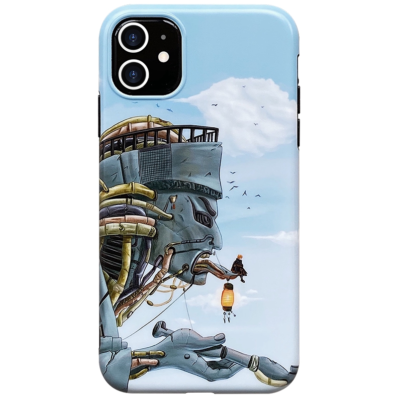 Ốp điện thoại dẻo in hình Naruto màu xanh dương cho Iphone 11 Pro MAX i7 i8 Plus XR XS MAX XS 12 | BigBuy360 - bigbuy360.vn