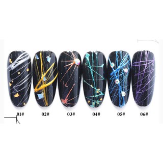 Xả Gel nhện màu ánh nhũ