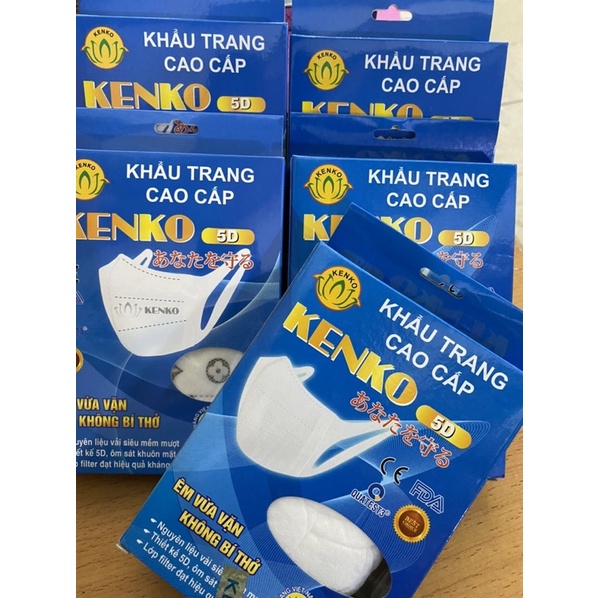 bich 10 khẩu trang cua DP kid và 1 hợp 10 cái khẩu trang Pt 3D (4 đến 10 tuổi ) và kenko 5 D ( 7 đến 12 tuổi )