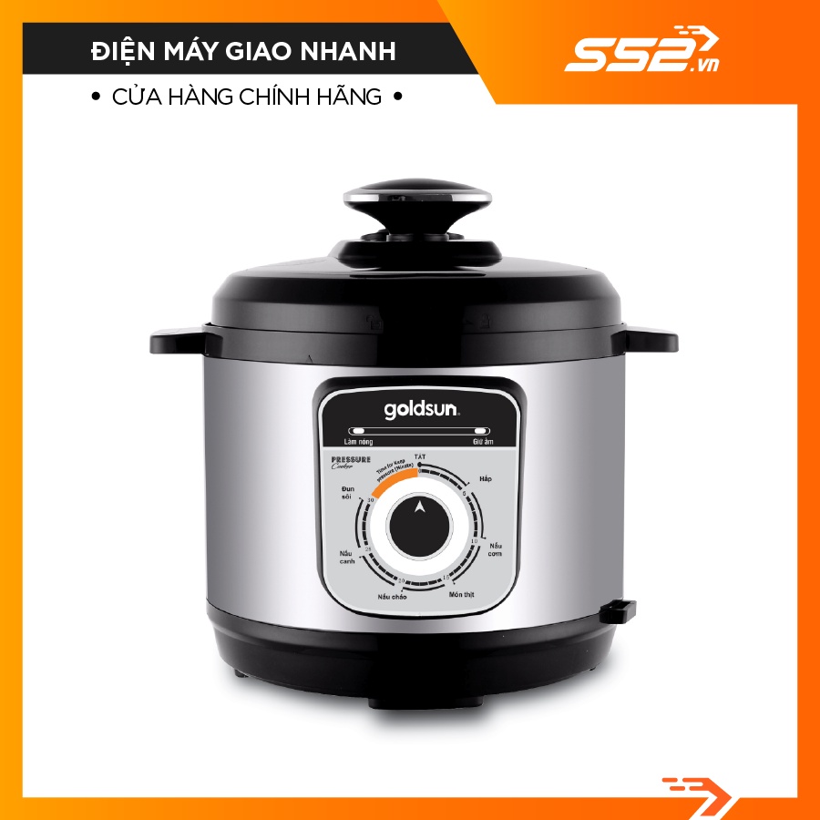 Nồi áp suất Goldsun CD1501-Bảo Hành Chính Hãng