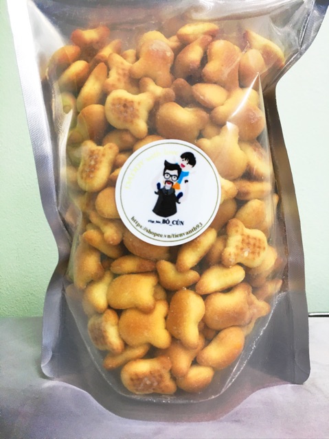 Bánh gấu nhân kem loại ngon( Bịch 500gram)