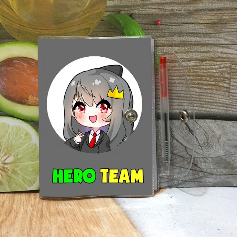 Sổ tay Hero Team (Tặng kèm cây bút viết)