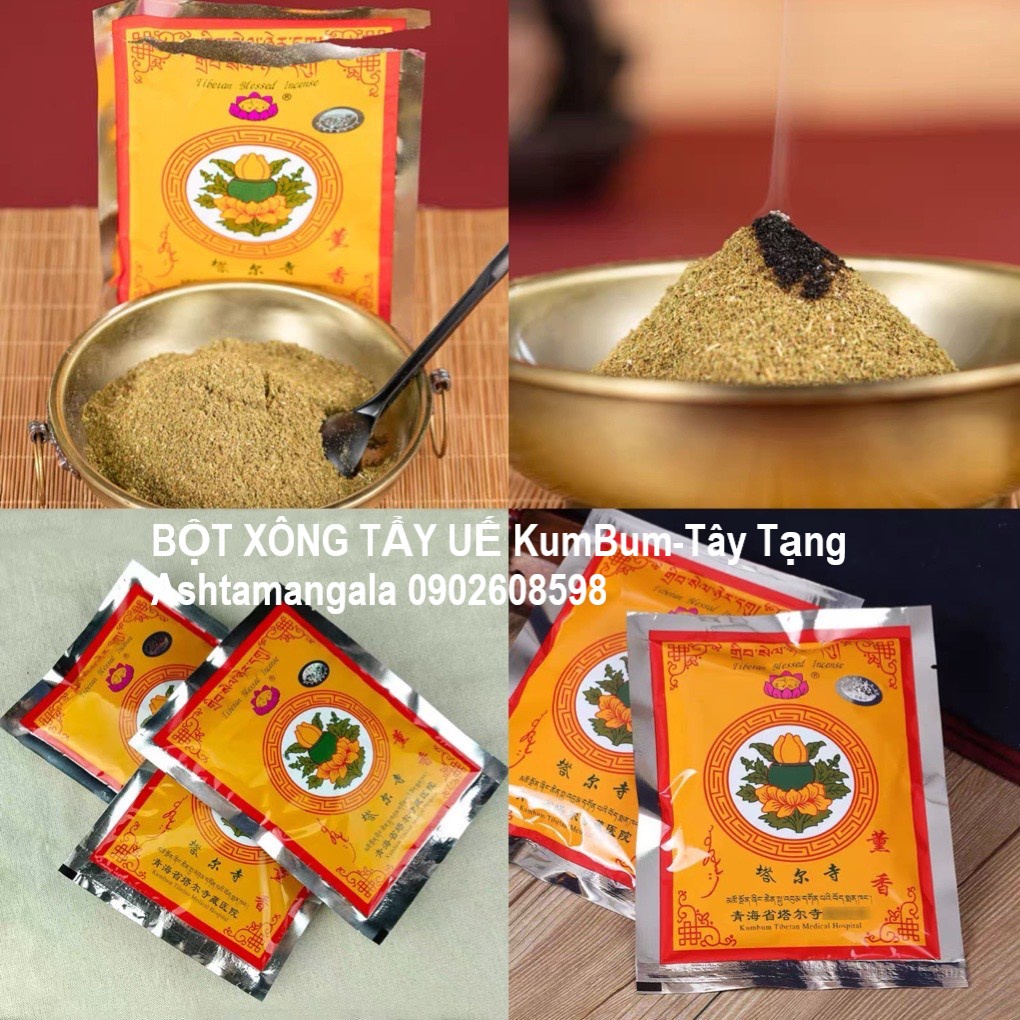 Bột xông nhà Tẩy Uế Chiêu Tài từ thảo mộc tự nhiên - cải thiện phong thủy nhà ở