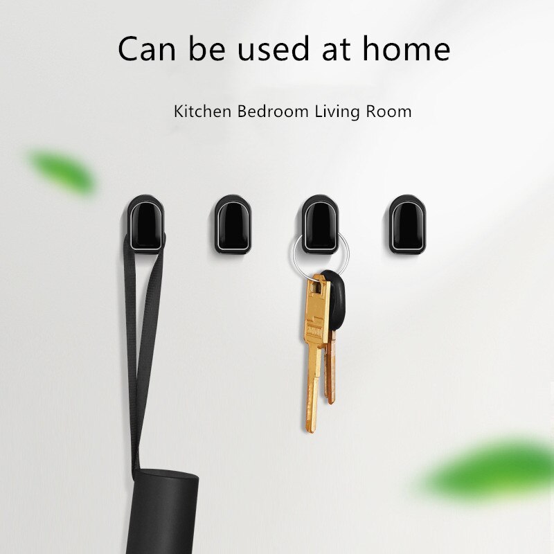 Bộ móc treo tự dính sắp xếp cáp USB/tai nghe/móc khóa/túi gọn gàng cho xe ô tô | BigBuy360 - bigbuy360.vn
