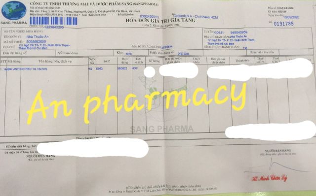 Antibio pro men vi sinh Hàn Quốc gói 1g