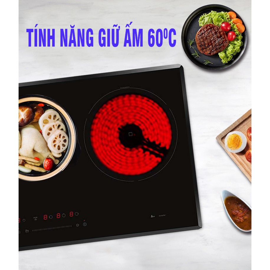 [GIẢM 500K THEO COMBO] Bếp điện từ Munchen GM 5860 nhập khẩu nguyên chiếc từ Đức