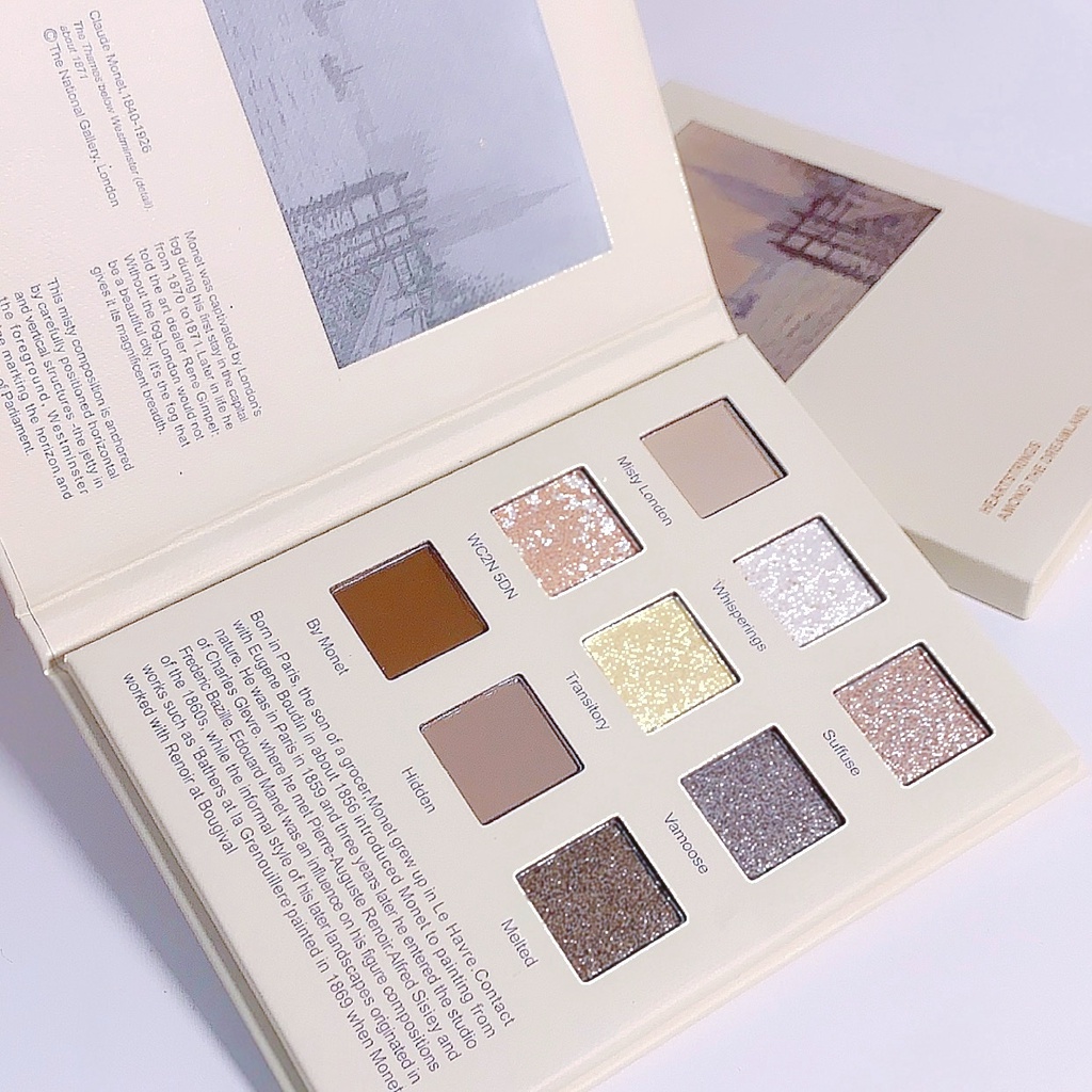 Bảng phấn mắt Muge Leen hình quyển sách Heartstrings Among The Dreamland 9 ô