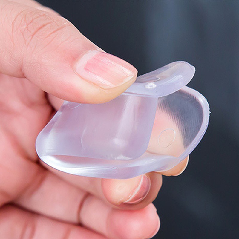 Bộ 4 miếng silicone bọc góc bàn , chống va chạm an toàn cho bé