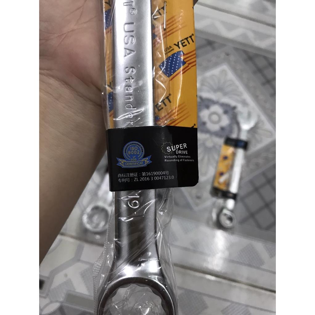 Cờ lê, Chìa khóa Yeti HÀNG CHÍNH HÃNG đủ size 8,9, 10,11, 12,14,16,18,20,22,24,30,32,36 loại tốt- BH 12 tháng