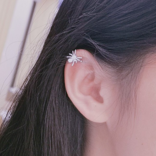 Khuyên tai kẹp vành hình động vật