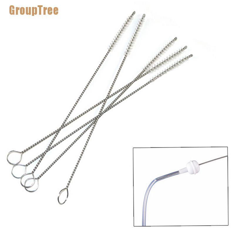 Set 2 cọ vệ sinh ống hút bằng thép không gỉ 17cm