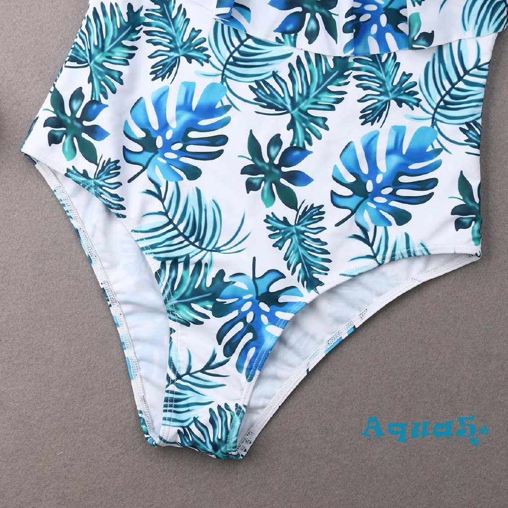 Set bikini hoa xinh xắn dành cho bé gái