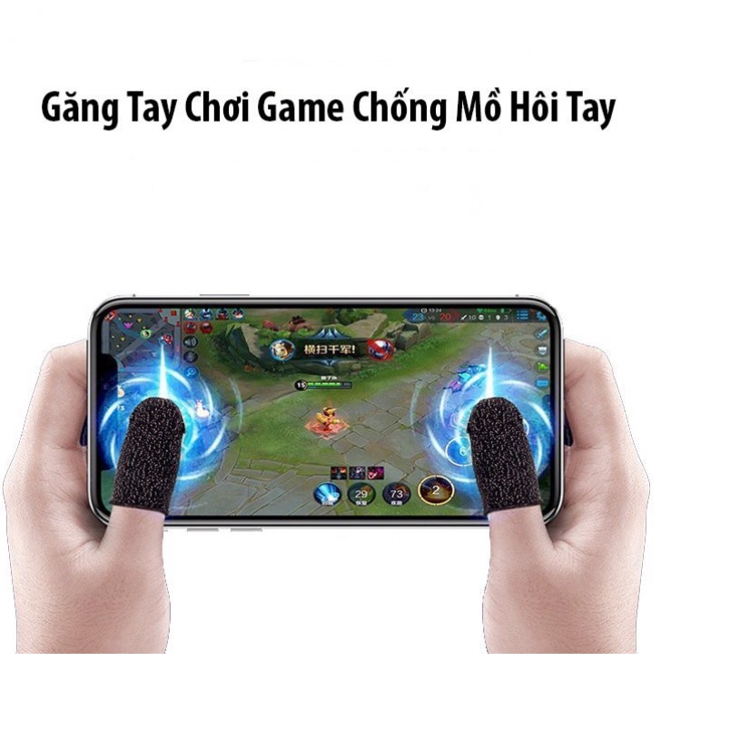 1 Đôi Găng Tay Bọc Ngón Chơi Game Chống Thầm Mồ Hôi Siêu Đã I Mềm Mượt I Thoáng Khí