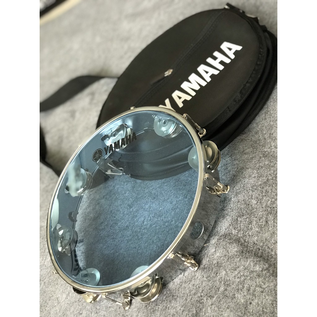 Trống lắc tay - Lục lạc gõ bo Tambourine Yamaha