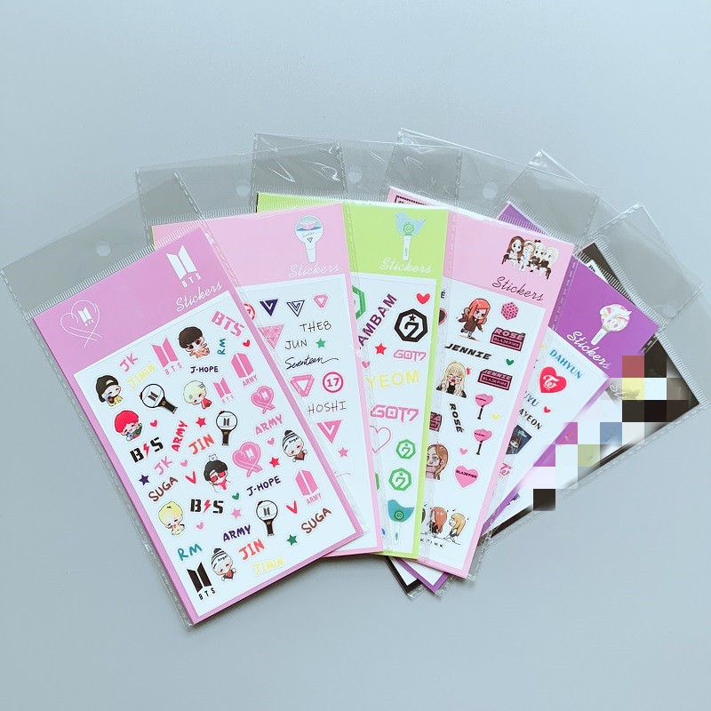 Sticker Idol Kpop